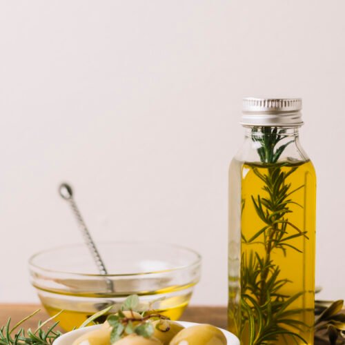 Italian herb infused olive oil: