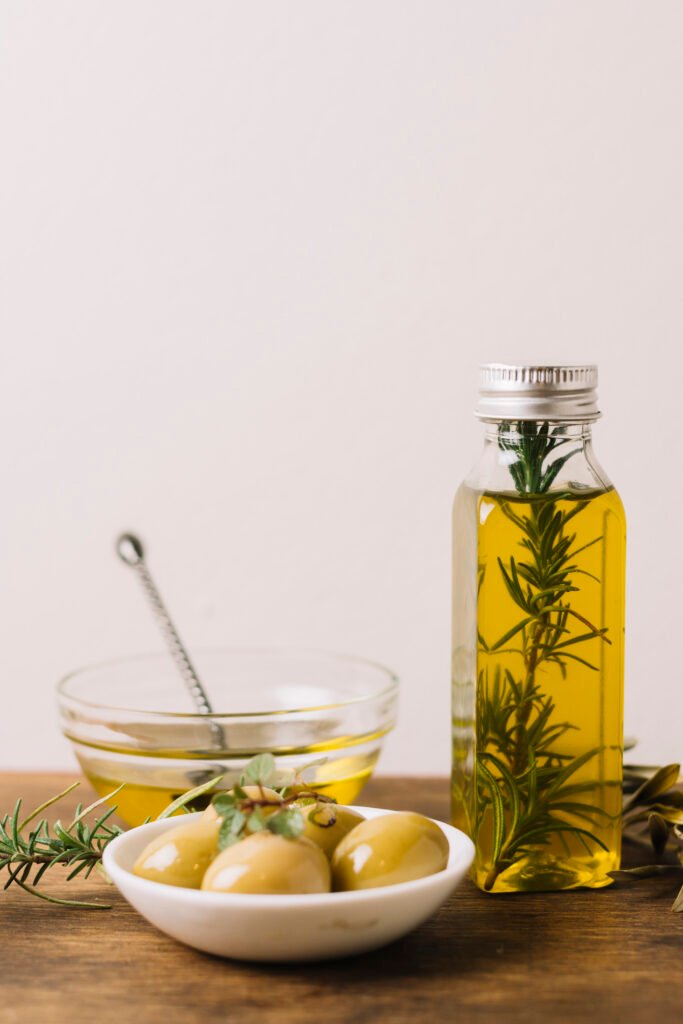 Italian herb infused olive oil: