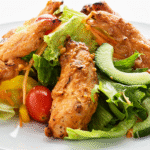 Grilled Chicken Salad with Low-Fat Vinaigrette