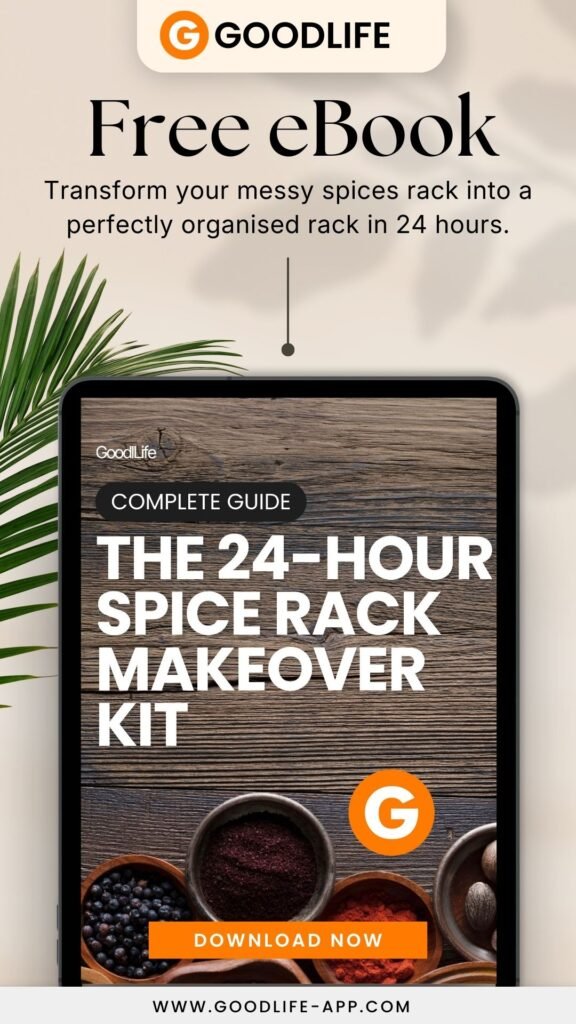 The 24-hour spice rack makeover