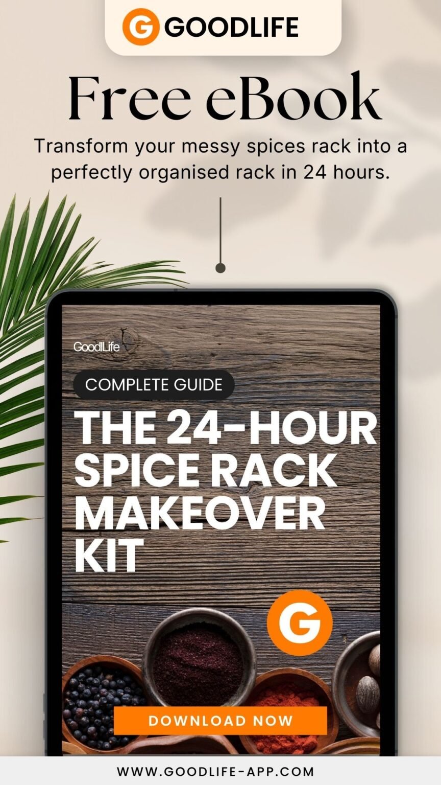The 24-hour spice rack makeover