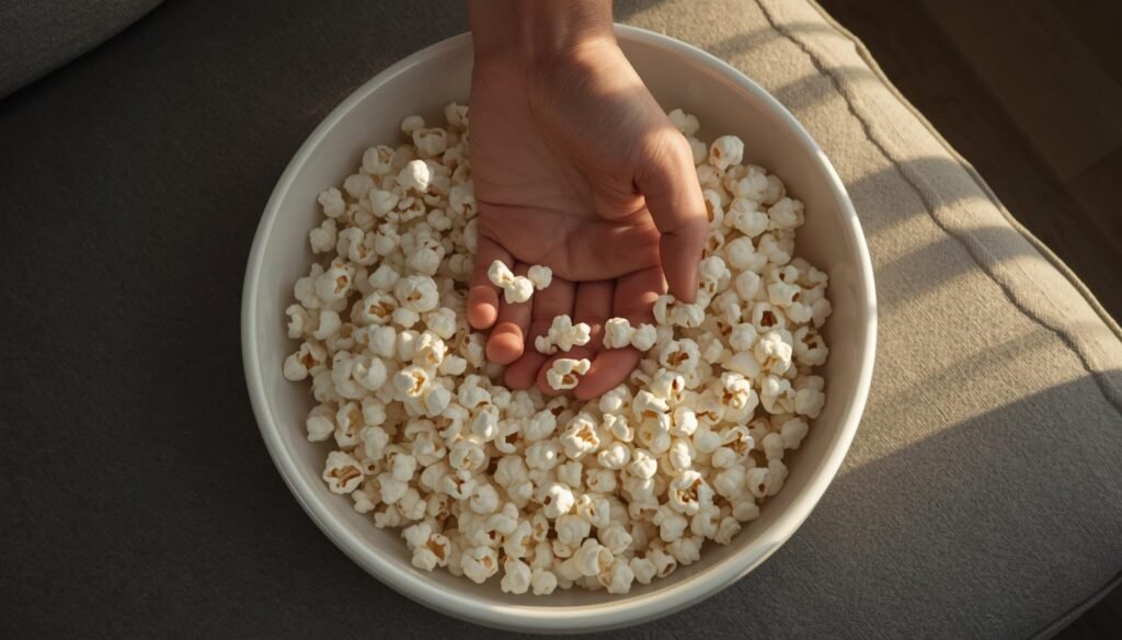 Low Calorie Snack 11 Smart Treats for weight loss Backed by Research-Air-popped popcorn