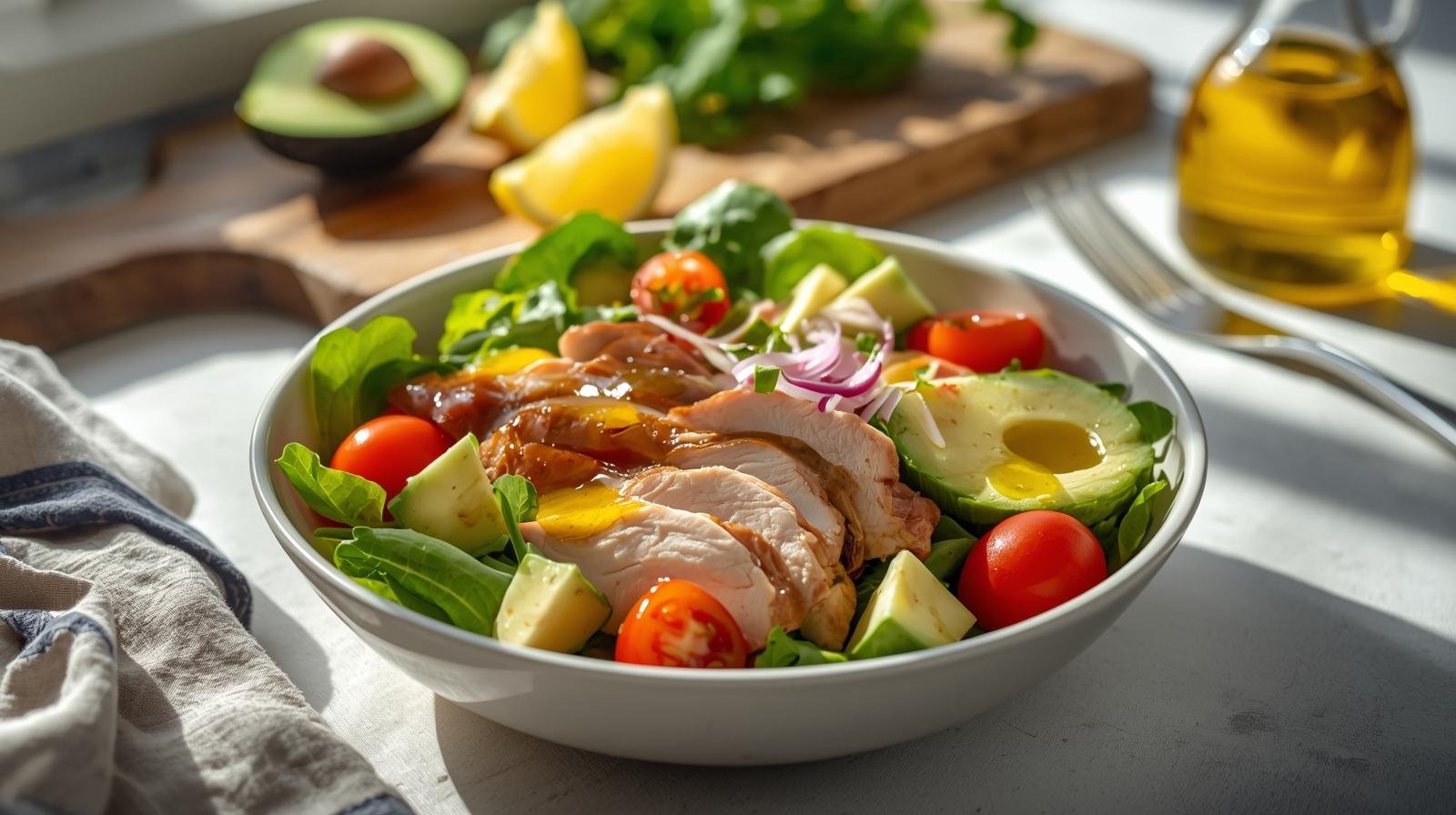 Turkey and Avocado Salad Recipe: 5 Easy Steps for a Perfect Meal