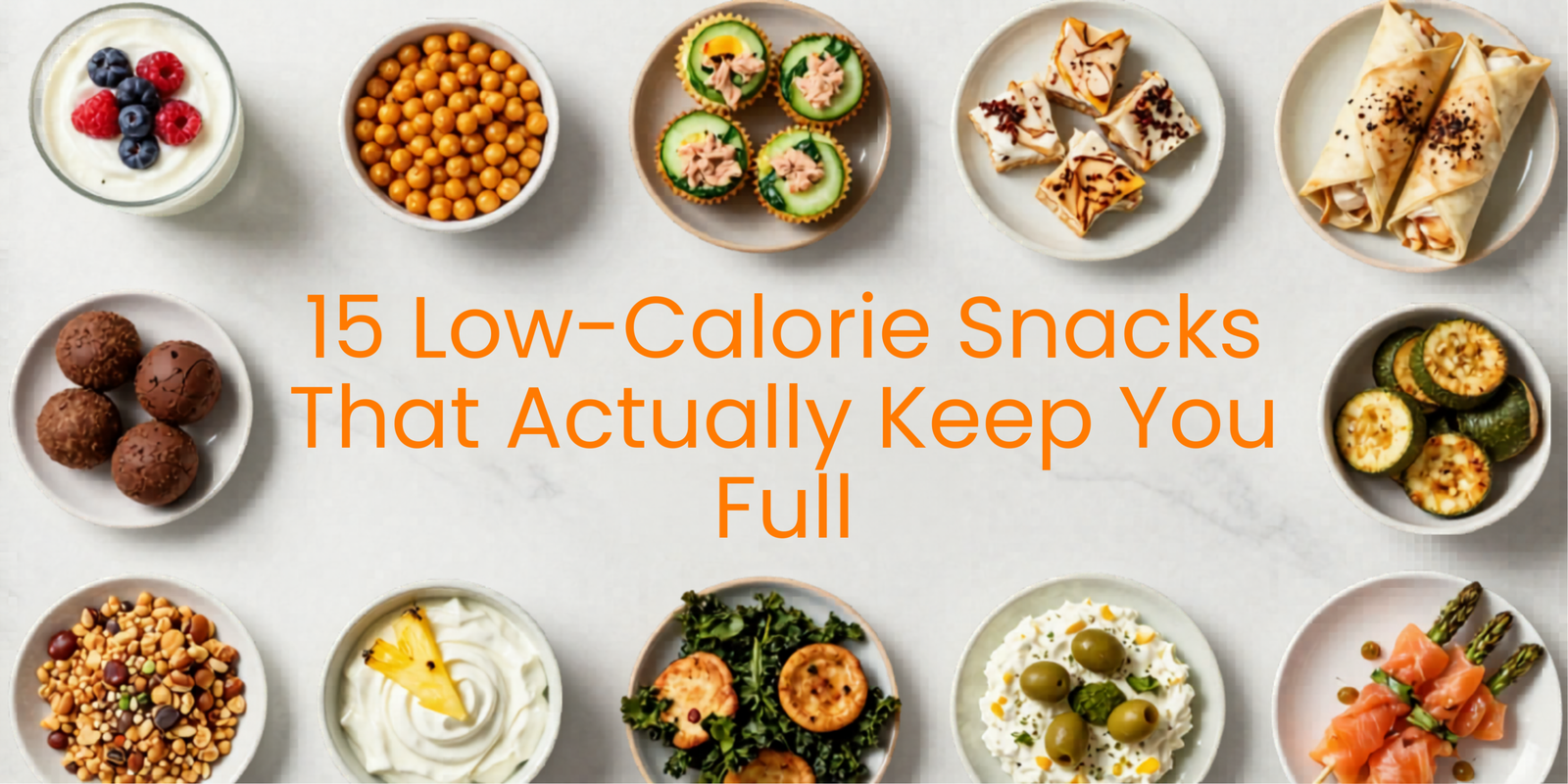Healthy low-calorie snacks for weight loss including high-protein and fiber-rich snack recipes.